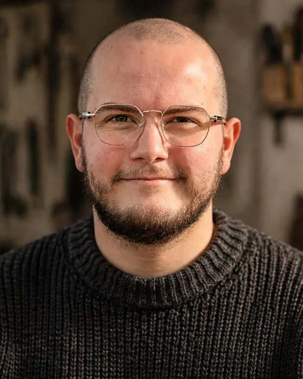 Portrait of Alistair MacLeod, founder of Fell & Forge.